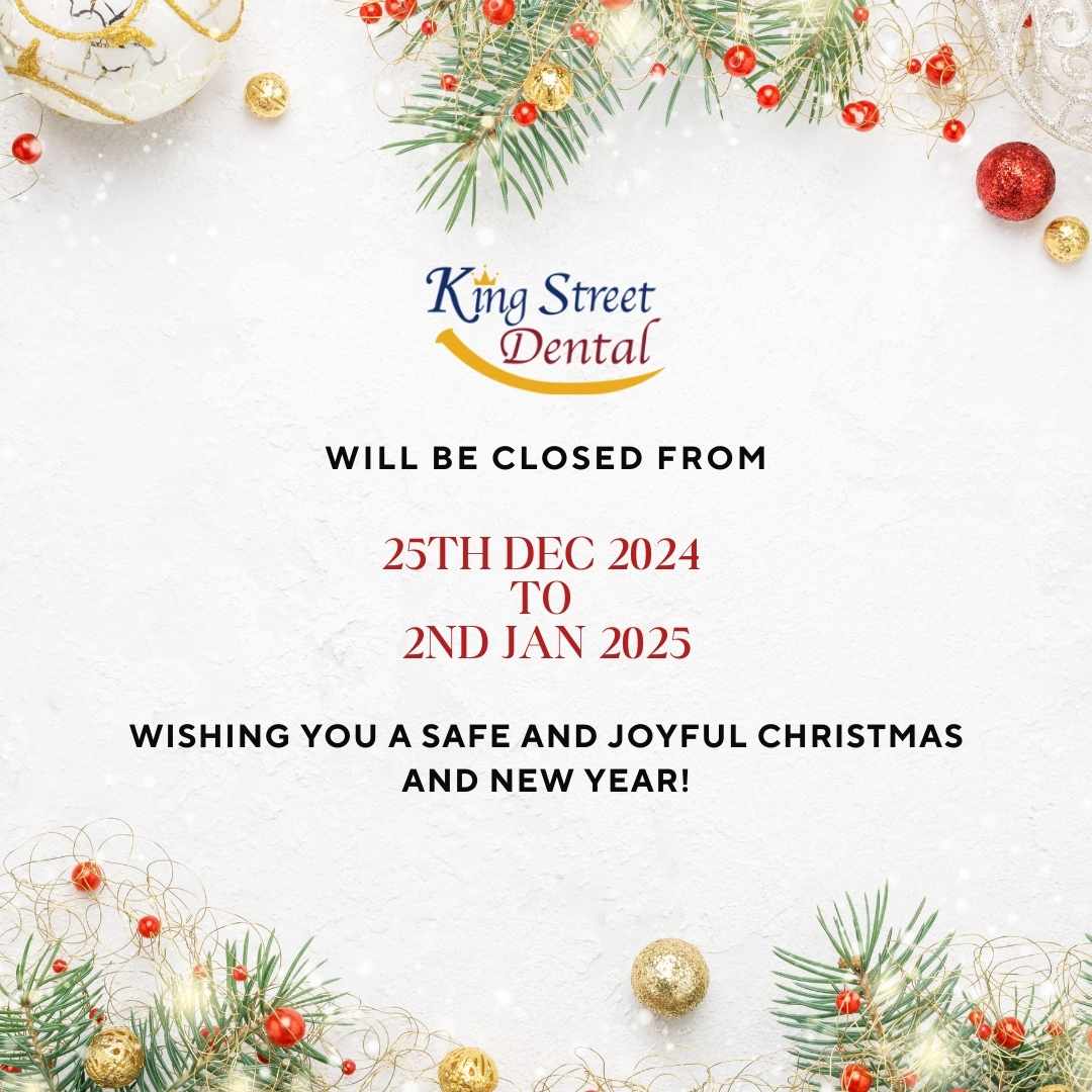 kingstreetdental christmas timings